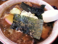 「チャーシューメン（太麺）800円」@喜多方らーめん 京まさの写真