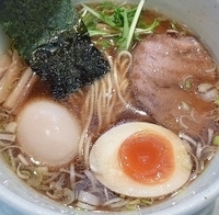 「醤油らーめん（味玉子トッピング）」@麺や平蔵（HEY-ZO）の写真