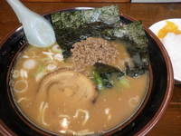 「味噌ラーメンセット（840円）ライスお替り（0円）」@らーめん一品堂の写真