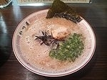 「ラーメン（600円）」@博多ラーメン かつ屋の写真