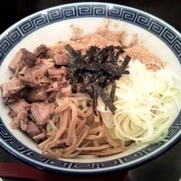 「あえそば （大盛り） 700円」@東京らあめんタワー 芝大門本店の写真