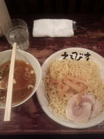 「つけめん（中盛りサービス）」@えるびす 東口店の写真