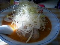 「葱味噌らうめん 900円」@にゃがにゃが亭 一之江本店の写真