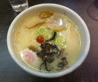 「塩らーめん(800円)」@らーめん 山頭火 旭川ラーメン村店の写真