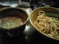 「ベジポタつけ麺@極太胚芽麺・並盛り（800円）」@つけ麺 えん寺 吉祥寺総本店の写真