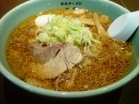 「味噌ラーメン（880円）+玉子（100円）」@札幌ラーメン 武蔵 東武池袋店の写真