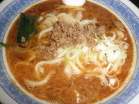 「坦々麺 「800円」」@中国手打拉麺 馬賊 日暮里店の写真