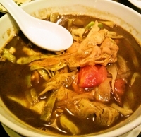 「名物カリー麺」@チョモランマ ビア&ワインホール 新橋店の写真