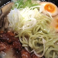 「とんしお+大盛,味玉サービス 750円」@麺屋むげんの写真