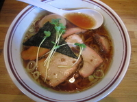 「中華そば+味玉（650円+クーポン）」@白河手打ち中華 孫市の写真