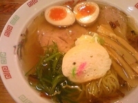 「塩ラーメン味玉のせ」@新函館ラーメン きららの写真