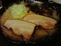 「白参上+味玉 ※昼夜各15食限定」@煮干 丸めの写真