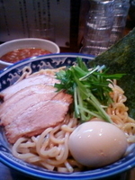 「特製つけ麺（大盛り）」@中華そば 旋の写真