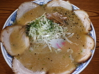 「白丸味噌チャーシューメン（900円）」@梵天丸の写真