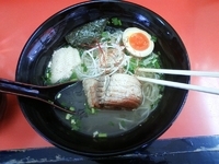 「ぶた+鶏だしでたきこんだごはん」@ささやん 塩ラーメンの写真