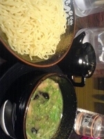 「つけ麺（冷:特盛400g） 750円」@とんこつらーめん てっぺん中村橋の写真