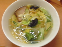 「野菜らーめん」@ロジェ・カフェヌードルの写真