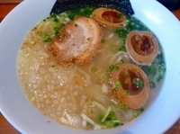 「塩らぁめん（650円）+味玉（100円）」@しんたけの写真