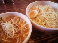 「味玉辛味つけそば」@麺処くるりの写真