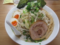 「ぼたんラーメン+大盛り+杏仁豆腐 （￥850+￥110+￥150」@麺処 ぼたん 栃木店の写真