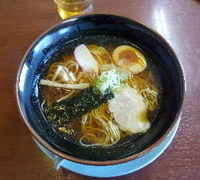 「醤油ラーメン（500円）」@ラーメン 孫悟空 久沢店の写真