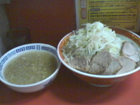 「大豚つけ麺」@ラーメン二郎 上野毛店の写真