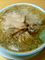 「老麺（大油）700円」@安福亭 柏町本店の写真