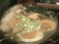 「和風魚介らーめん（ライスつき）500円」@板前料理 ひろ八の写真