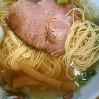 「塩ラーメン（麺硬め）¥650」@支那そば 阿波家の写真