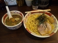 「つけめんWチャーシュー煮卵のせ醤油味950円ランチ大盛り無料」@北海豚骨麺屋 銀鈴の写真