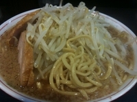 「ラーメン中（300g）」@ダントツラーメン 岡山一番店の写真