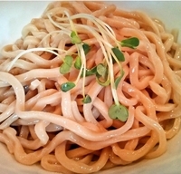 「強麺つけめん+味玉（750円+100円）」@つけめんTETSU 千駄木本店の写真