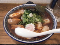 「醤油ワンタンメン+特トッピング（1000円）」@井田商店の写真