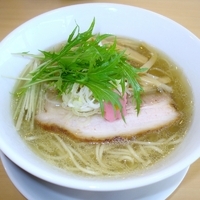 「塩らーめん 750円+大盛 100円」@麺処 春の風の写真