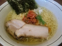 「特海老塩ラーメン￥750 チャーシュー1枚￥70」@ら～めん のとやま 長後本店の写真