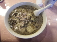 「咸菜煨麺（雪菜と豚肉細切り麺）」@新天地の写真