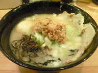 「房総豚骨塩スペシャル（全部のせ）」@房総豚骨ラーメン こてメン堂の写真