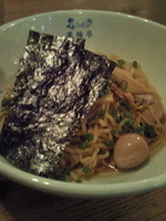 「油そば」@米風亭の写真