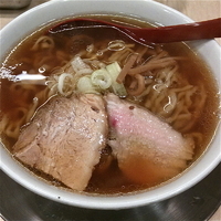 「醤油らーめん（￥670）麺中盛り（￥0）」@麺や 七彩の写真