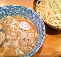 「つけめん+豚ほぐし（850円+150円）」@六厘舎の写真