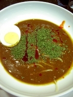 「カレー麺」@つけ麺 辛路の写真