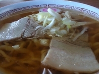「極太手打ちラーメン（520円）」@食堂なまえの写真