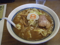 「野菜らーめん(味噌)」@8番らーめん 本店の写真