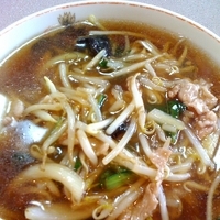 「豆芽老麺（￥600）」@中山楼の写真