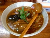 「肩ロースチャーシュー麺（塩）+味玉」@麺や 八雲の写真