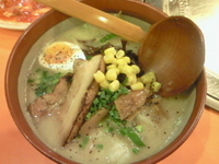 「ホルモンらーめん 950円」@韓国料理 申家の写真