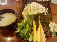 「塩野菜つけ麺（麺普通盛り+100円）」@caminoの写真