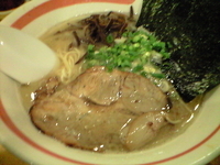 「豚骨ラーメン（600円）」@とんこつラーメン 光★MENJIの写真