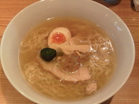 「支那そば（塩）」@支那そば 一本気の写真