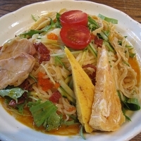 「紅茶涼麺 800円」@麺家 ゐをりの写真